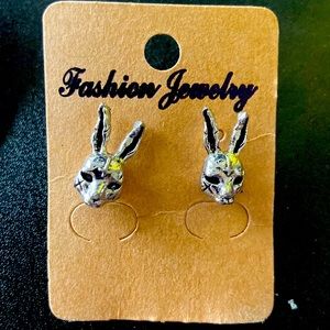 2 pairs of goth/emo earrings